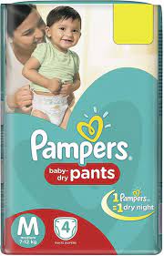 Pamper Pants M 4s