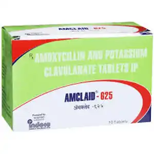 Amclaid 625mg Tablet 10s