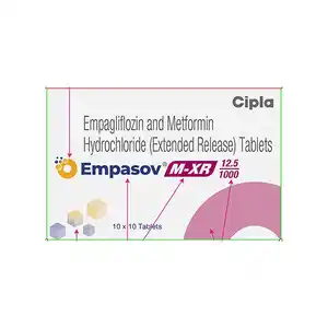 Empasov M 12.5mg/1000mg Tablet XR 10s