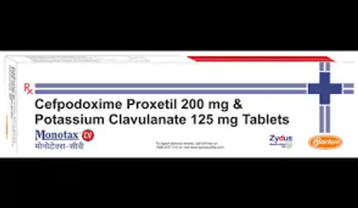 Monotax CV 200mg/125mg Tablet
