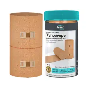 Tynor Tynocrepe Cotton Crepe Bandage Beige 10cm x 4m