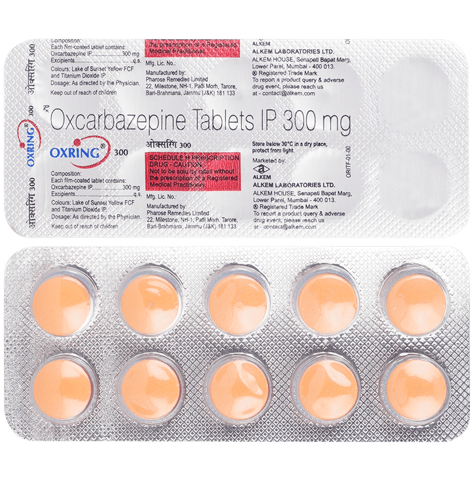 Oxring 300mg Tablet 10s