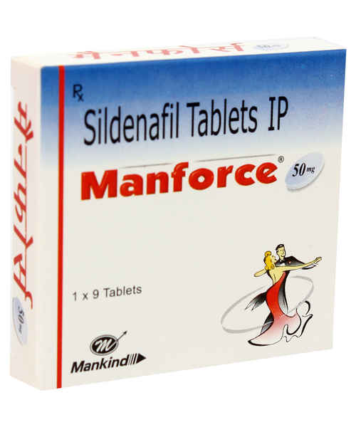 Manforce 50mg Tablet 9s