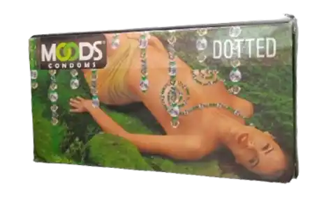 Moods Dotted Condom 10s