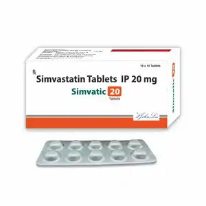 Simvatic 20mg Tablet 10s