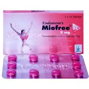 Miofree 8mg Tablet 10s