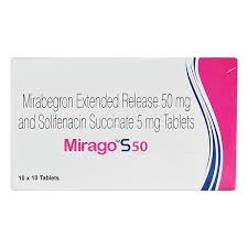 Mirago S 50mg/5mg Tablet ER 10s