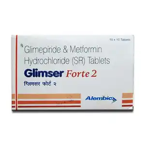 ग्लिम्सर फोर्ट 2 टैबलेट एसआर