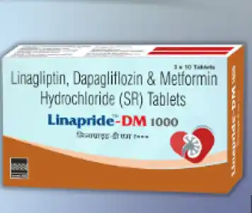 Linapride DM 1000 Tablet 10s