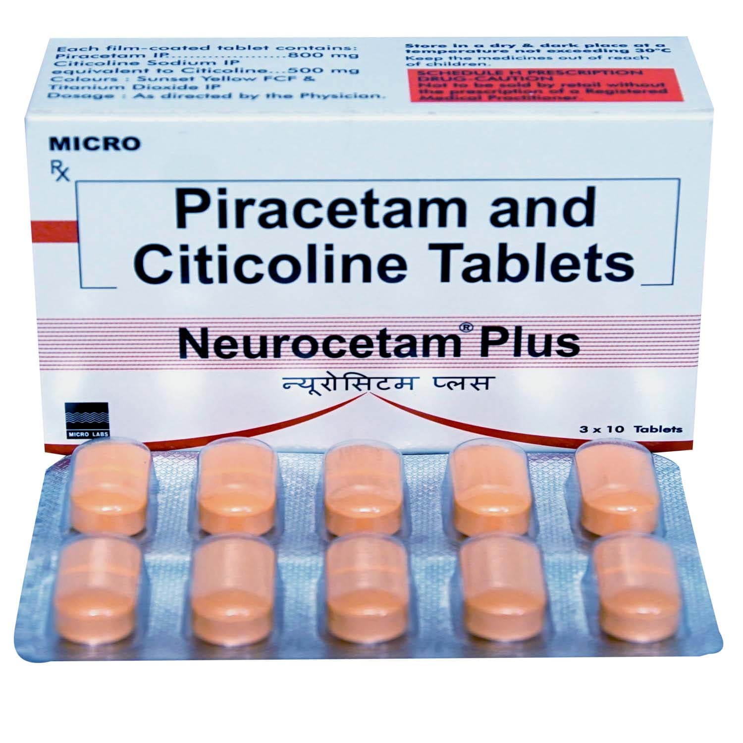 Neurocetam Plus Tablet 10s