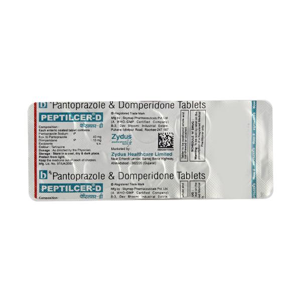 Peptilcer D 10mg/40mg Tablet 10s