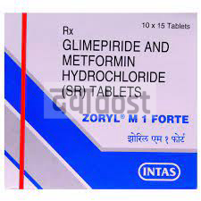 Zoryl M 1 Forte Tablet PR 15s