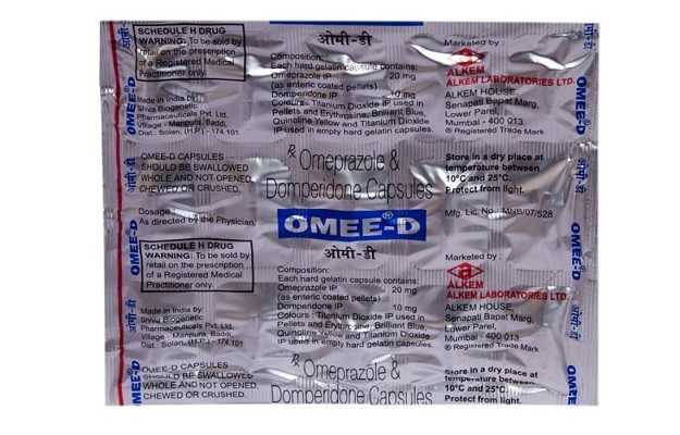 Omee D 10mg/20mg Capsule 20s