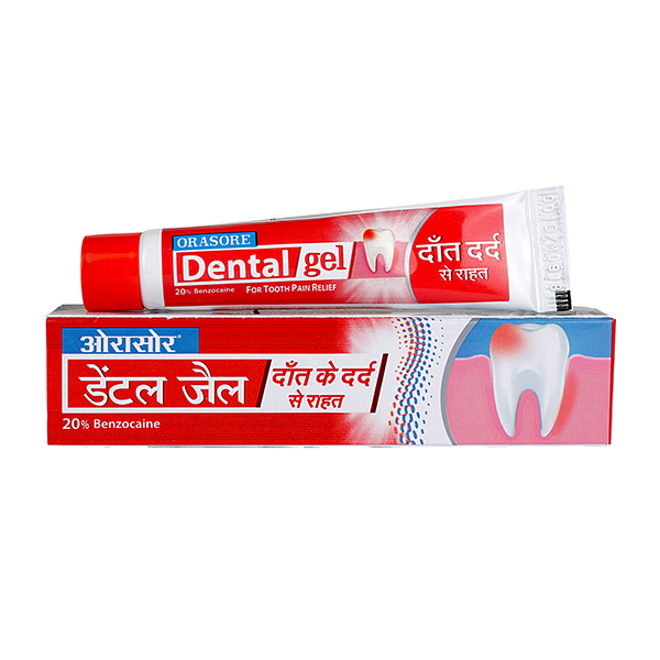 ORASORE 20% DENTAL GEL 10GM