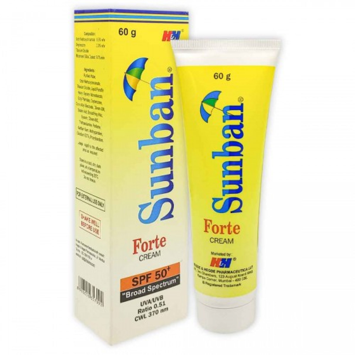 Sunban Forte Cream 60gm