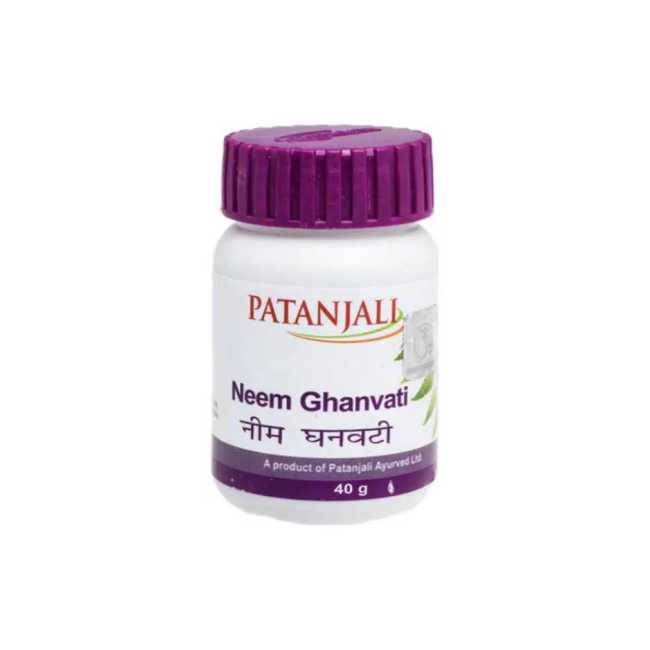 Patanjali Ayurveda Neem Ghanvati Tablet 40s