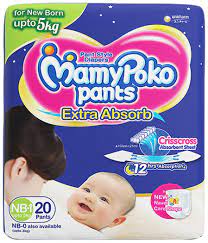 Mamy Poko Pants Diaper for New Born 5s