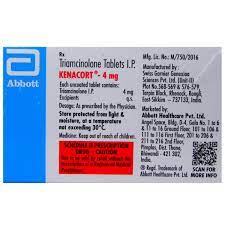 Kenacort 4mg Tablet 15s