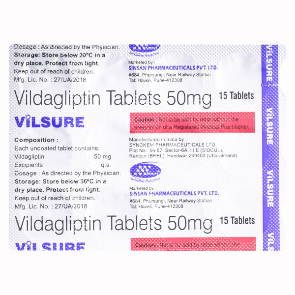 Vilsure 50mg Tablet 10s