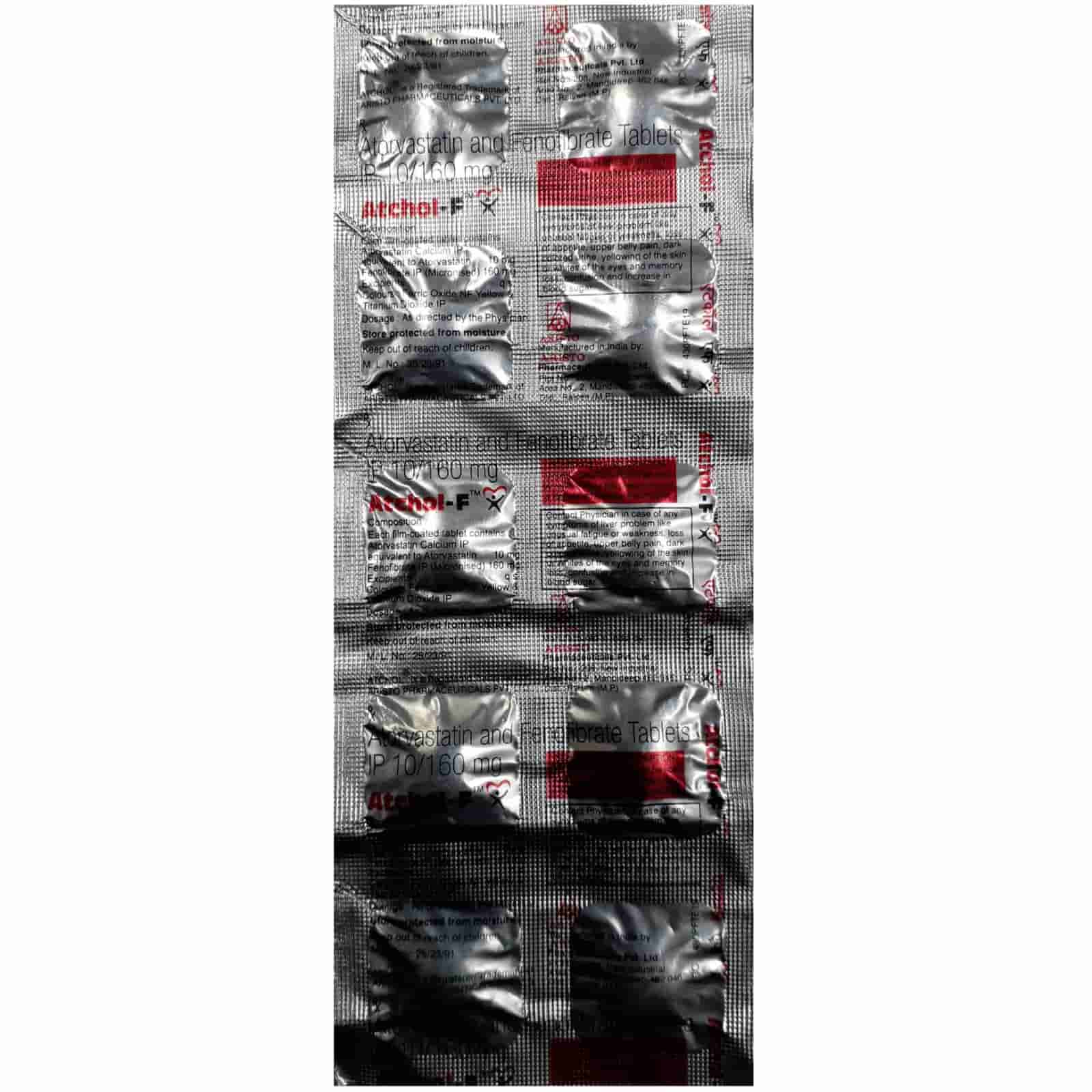 Atchol F 10mg/160mg Tablet 10s