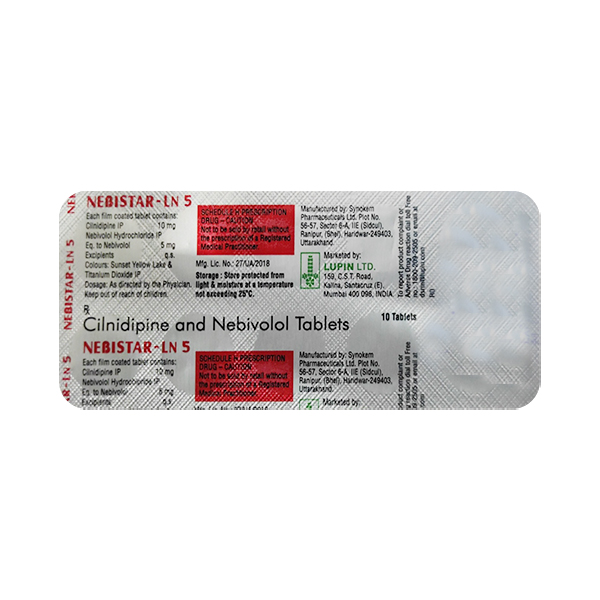 Nebistar LN 5mg/10mg Tablet 10s