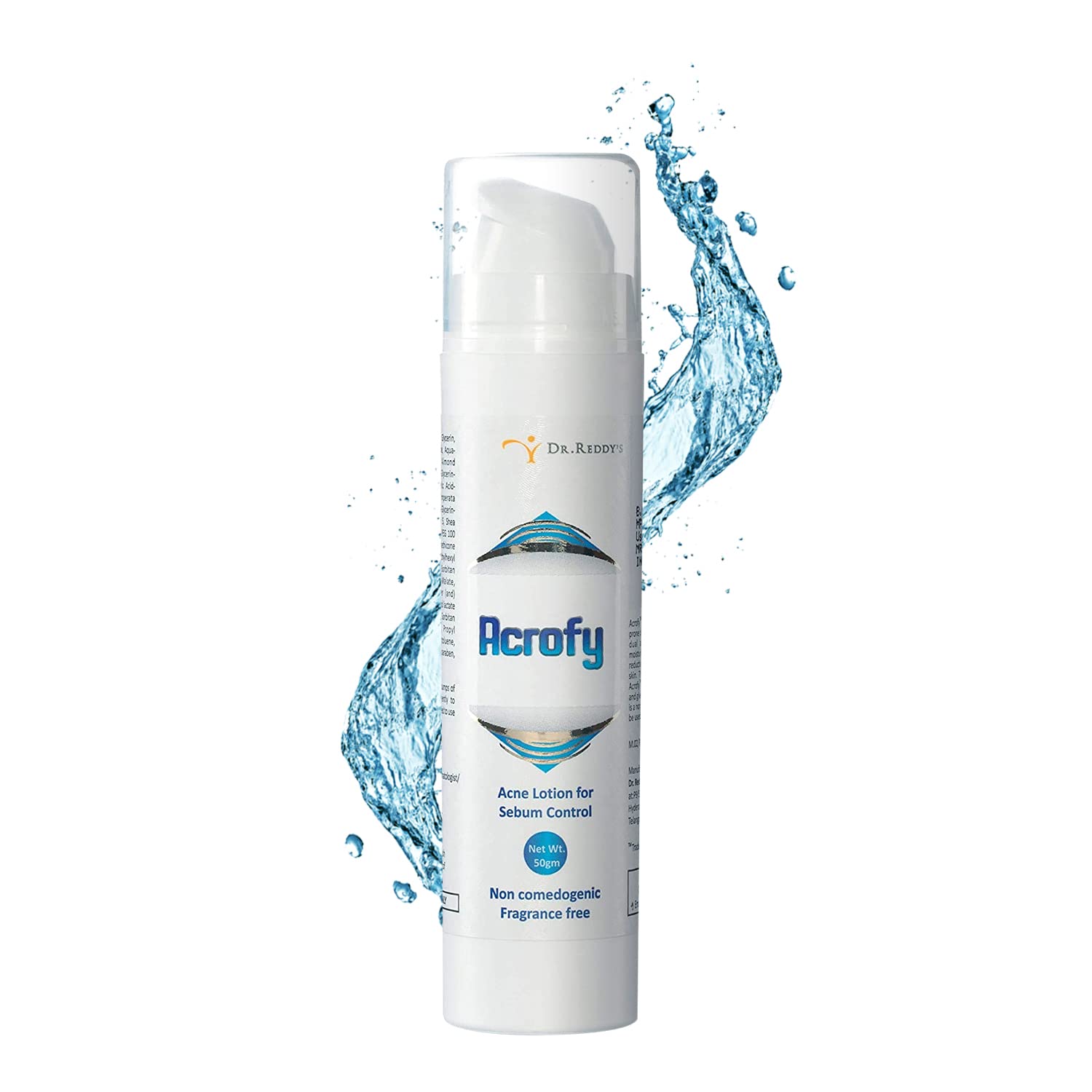 Acrofy Moisturizer for Acne-Prone Skin Sebum Control Formula Oil Free Matte Effect 50gm