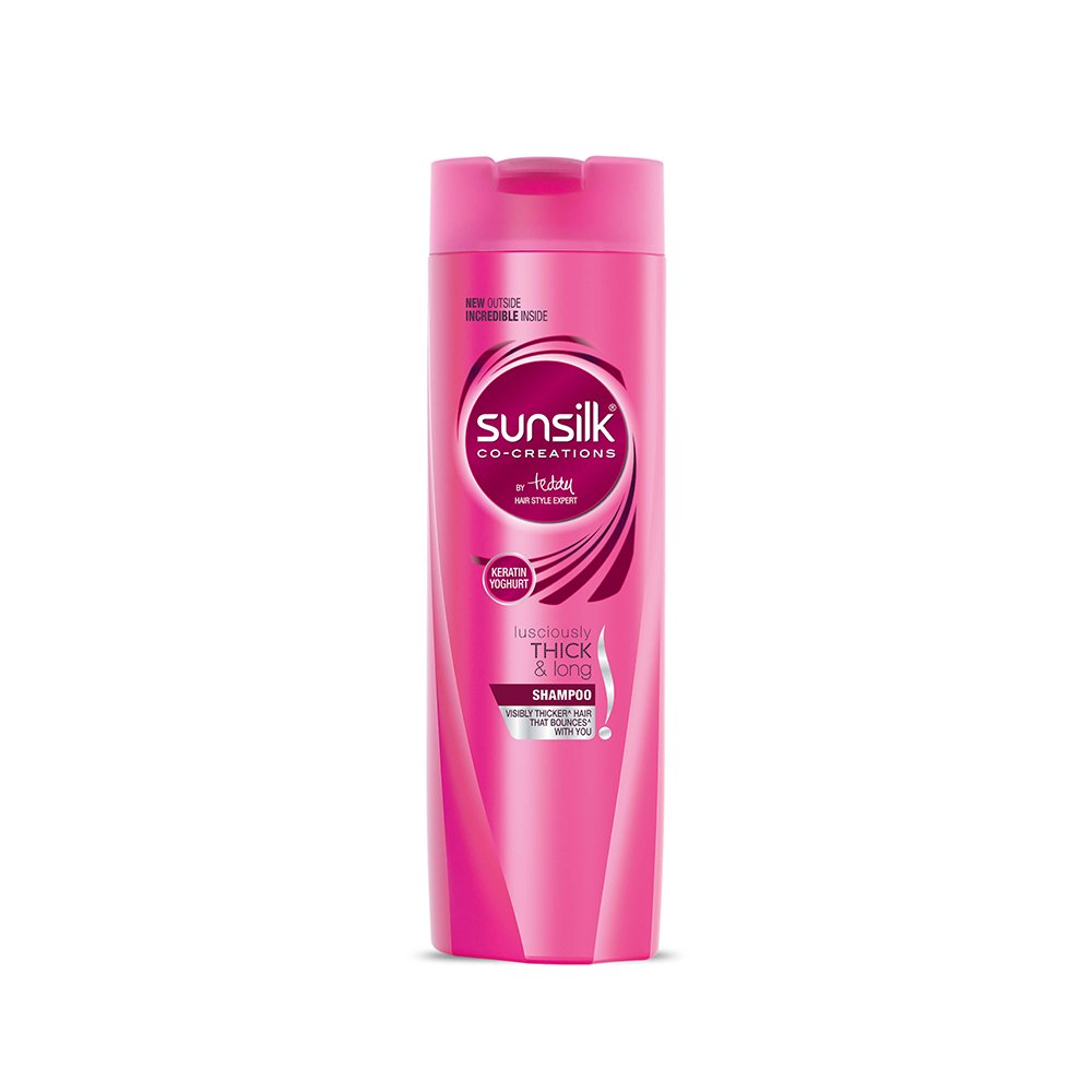 Sunsilk Lusciously Thick and Long Shampoo Pink 180ml