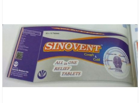 Sinovent Tablet 10s