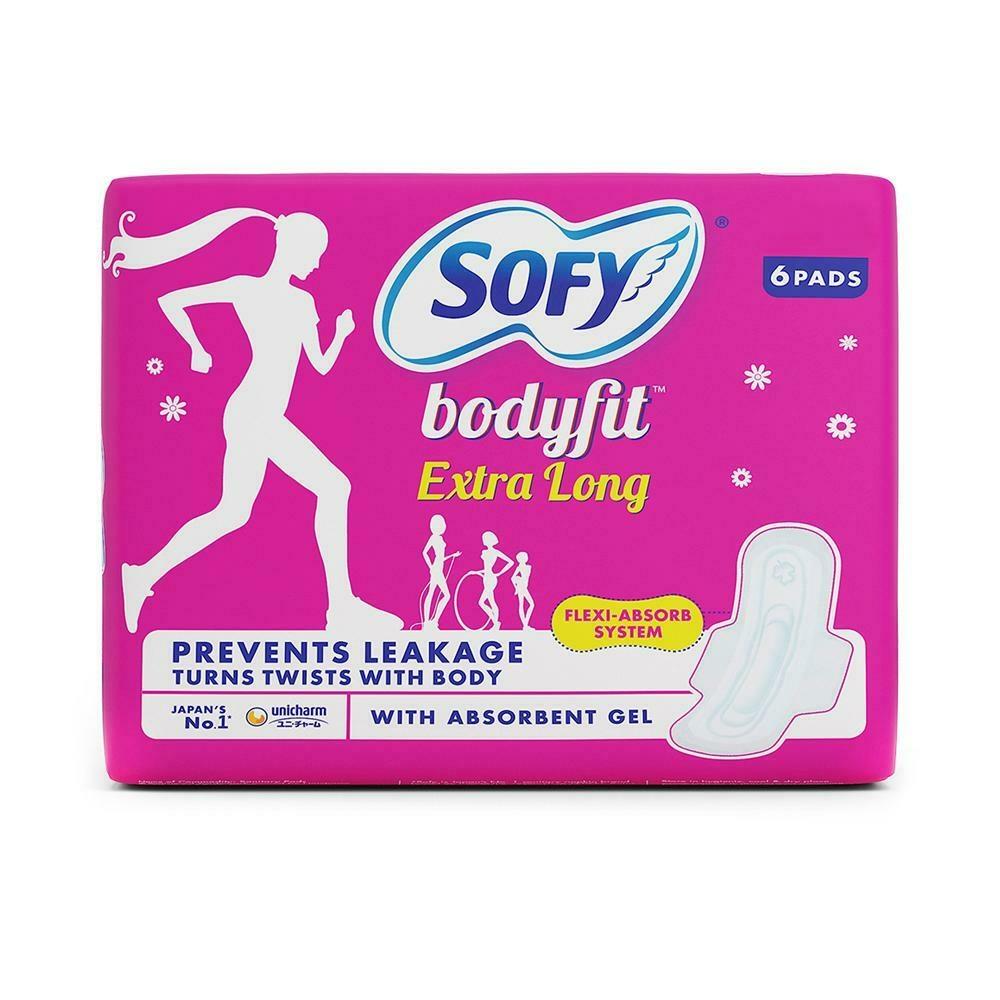 Sofy Bodyfit Sanitary Pad XL 6s