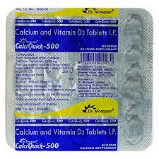 Calciquick 500mg Tablet 15s