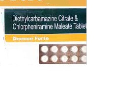 Deecee Forte 150mg/2.5mg Tablet 10s