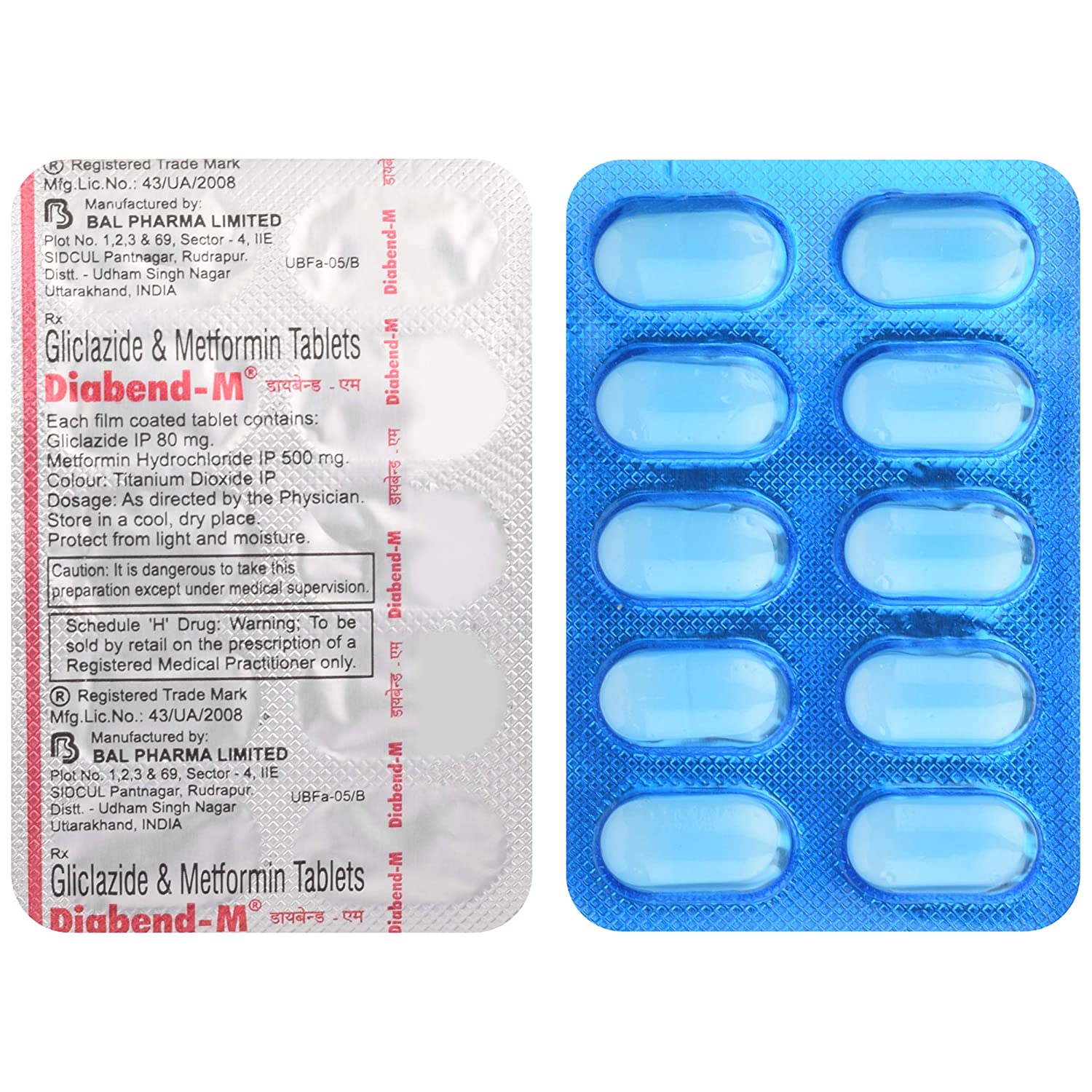 Diabend M Tablet 10s