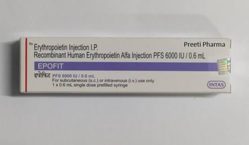 Epofit 6000IU Injection 1s