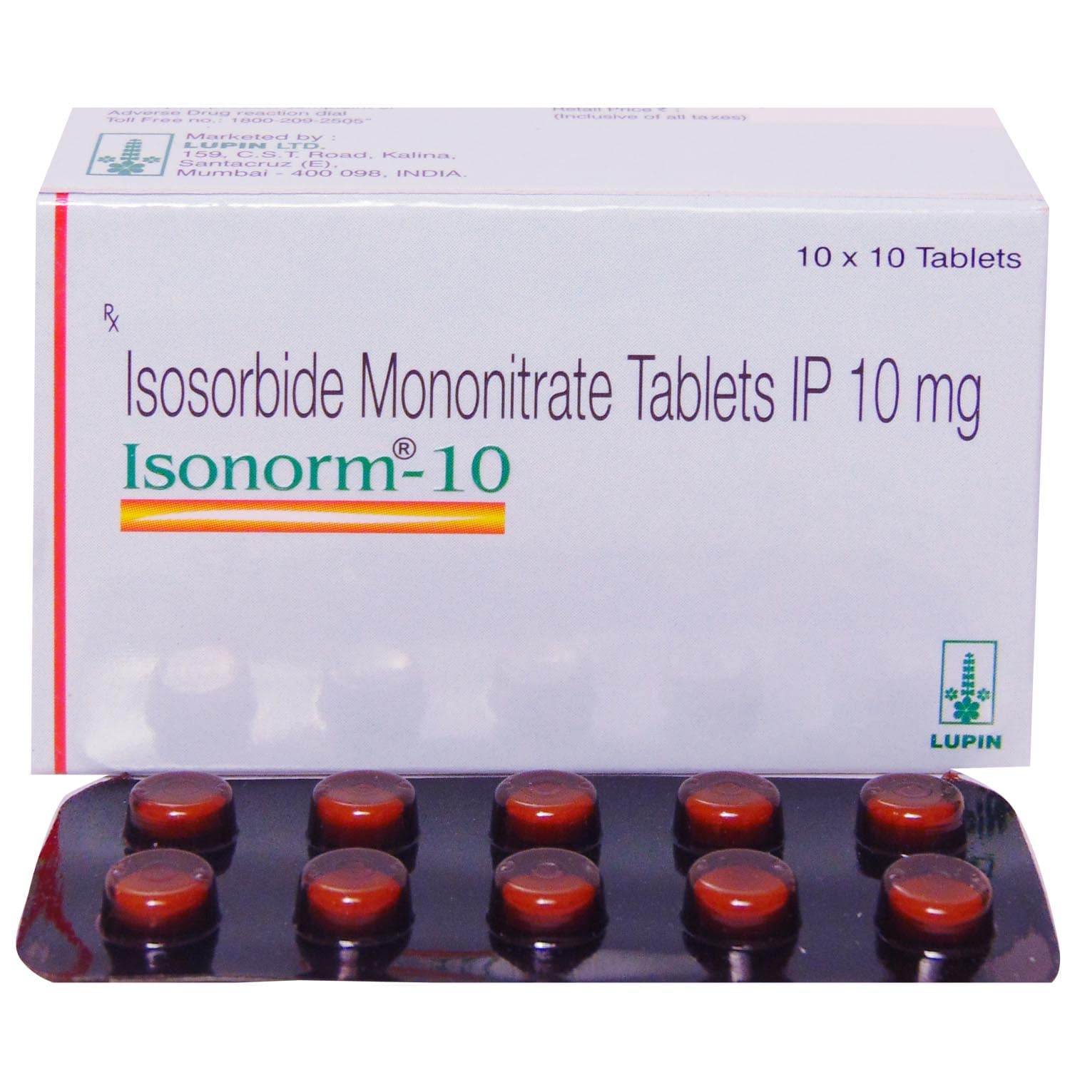 Isonorm 10mg Tablet 10s