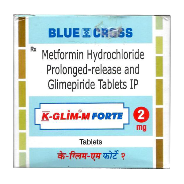 K Glim M Forte 2mg Tablet 15s