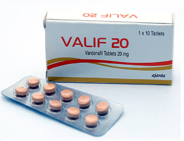 Valif 20mg Tablet 4s