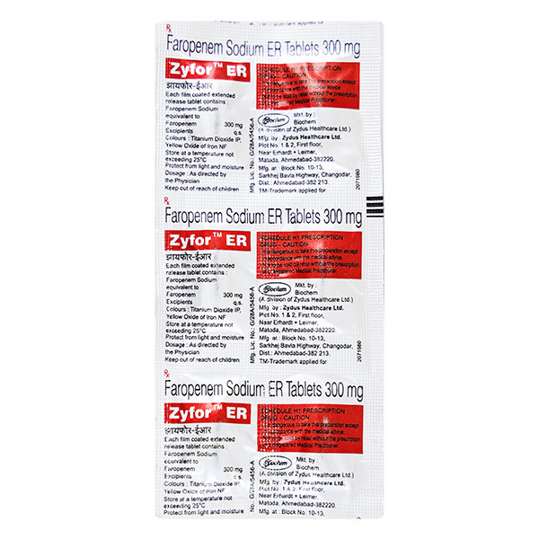 Zyfor 300mg Tablet ER 6s