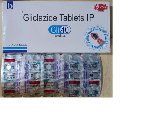 ग्लि 40mg टैबलेट