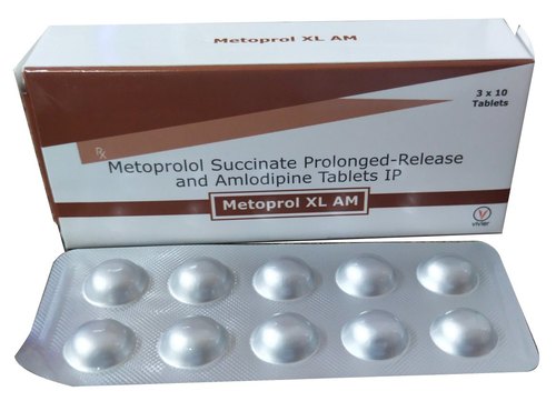 मेटोप्रोल एएम 5mg/50mg टैबलेट एक्सएल