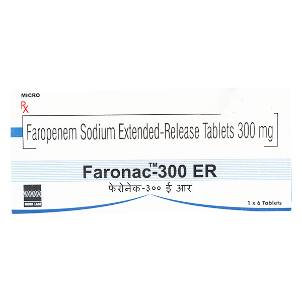 Faronac 300mg Tablet ER
