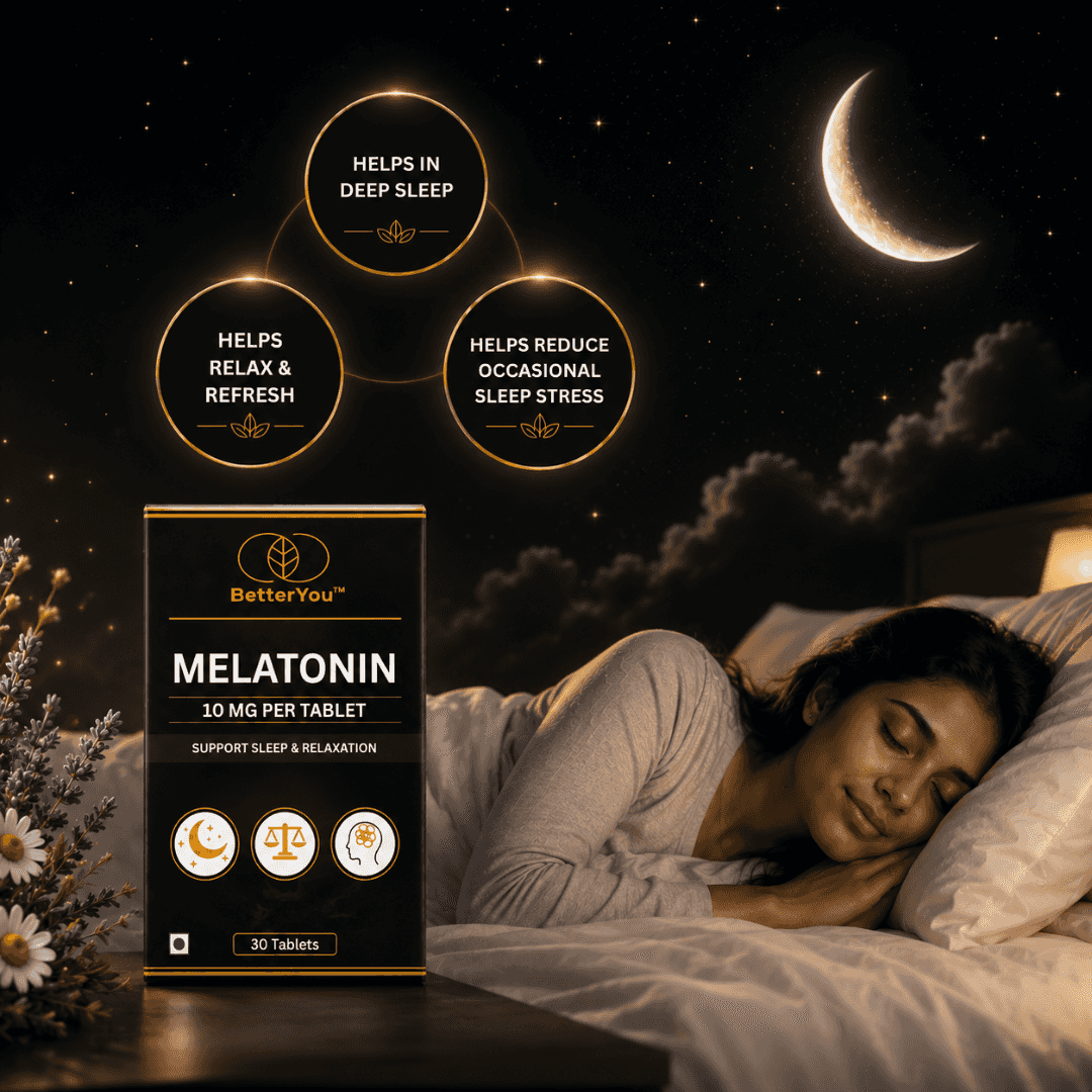 Better You Melatonin Tablet 30s – benefits and how it works