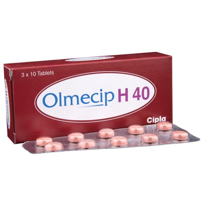 ओल्मेसिप एच 40 गोली के बा