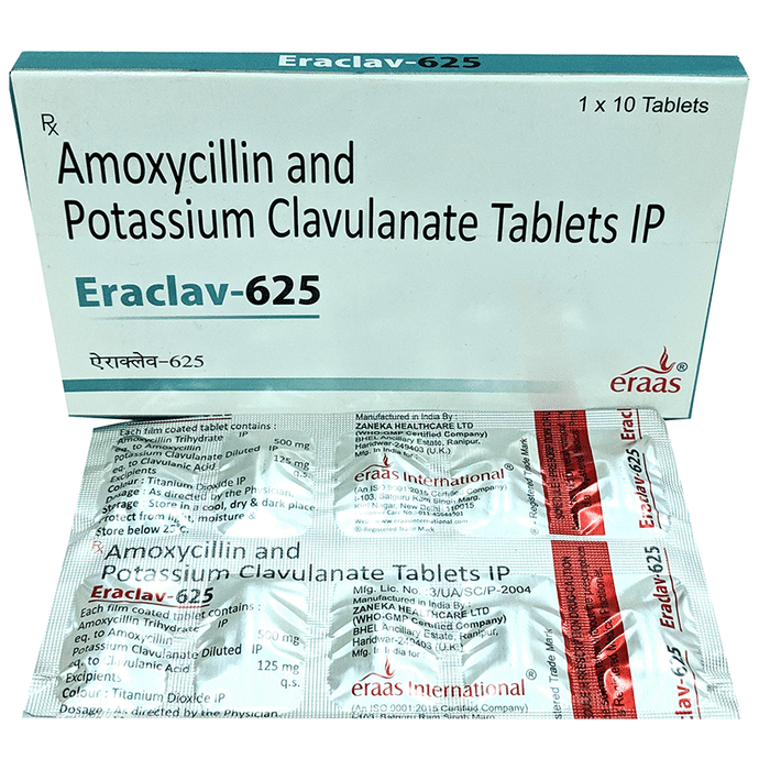 Eraclav 625 Tablet