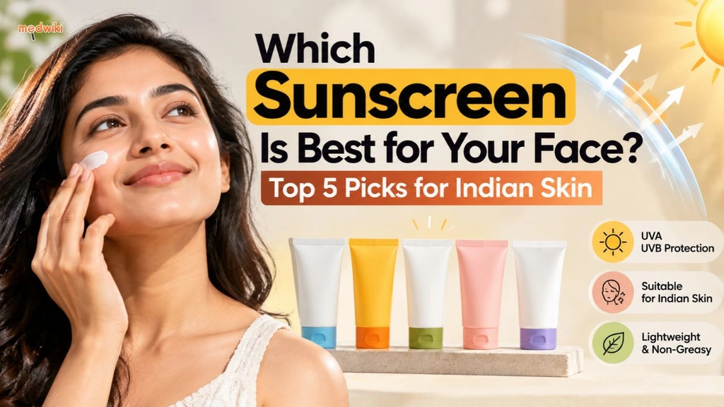 Which Sunscreen Is Best for Your Face? Top 5 Picks for Indian Skin