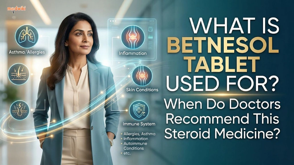 What Is Betnesol Tablet Used For and When Do Doctors Recommend This Steroid Medicine?