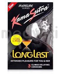KAMASUTRA LONG LAST CONDOM 3s