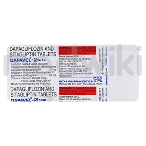 Dapavel S 5mg/50mg Tablet 10s