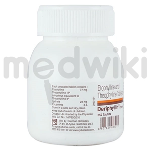 Deriphyllin Tablet 350s