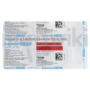Zukanorm M 1000mg/50mg Tablet 10s
