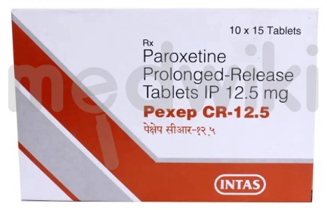Pexep 12.5mg Tablet CR 15s